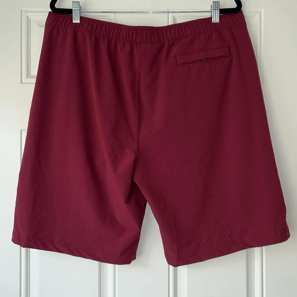 MYLES SIZE XXl men’s shorts Everyday Short‎ burgundy